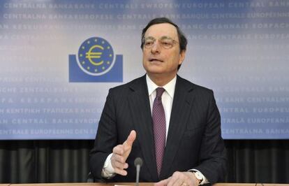 El presidente del Banco Central Europeo, Mario Draghi