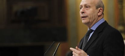El ministro de Educación, José Ignacio Wert.