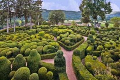 Jardines de Marqueyssac, en la región francesa de la Dordoña.