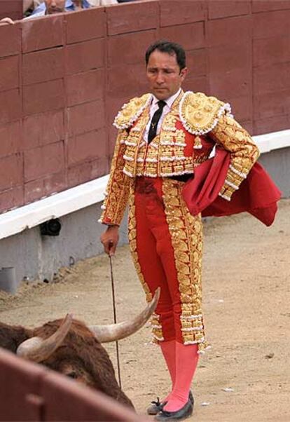 César Rincón, el pasado día 17 en Las Ventas.