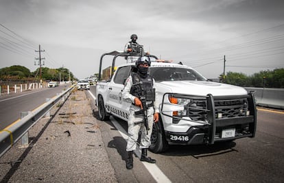 Operativo de seguridad en Culiacán, Sinaloa el 28 de noviembre.