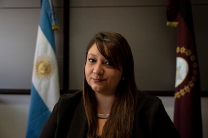 Romina Sassarini en Salta, en mayo de 2024.