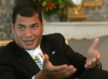 El expresidente de Ecuador Rafael Correa, en una imagen de archivo.