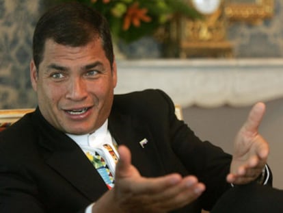 El expresidente de Ecuador Rafael Correa, en una imagen de archivo.