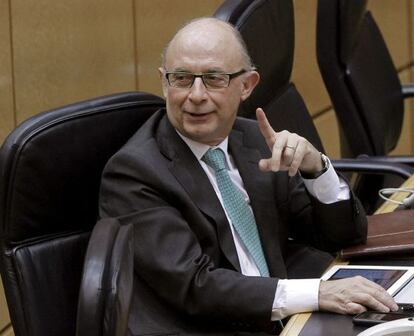 El ministro de Hacienda, Cristóbal Montoro.