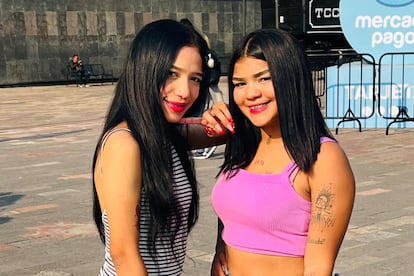 Stephanie y Susej, en Ciudad de México.