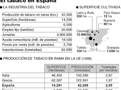 El tabaco en España.