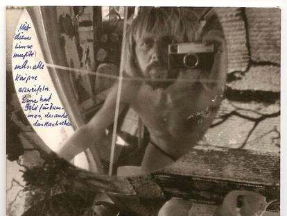 Manfred Gnädinger, el último anacoreta ecologista que se paseaba en taparrabos por Galicia