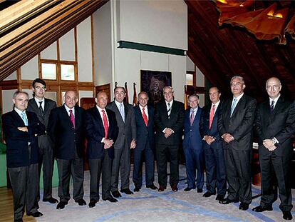 El consejo consultivo de Iberdrola en Castilla y León en su última reunión.