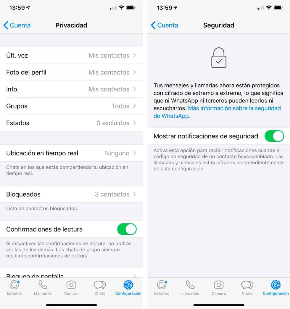 Cómo mantener a salvo la privacidad y seguridad de tu WhatsApp ...