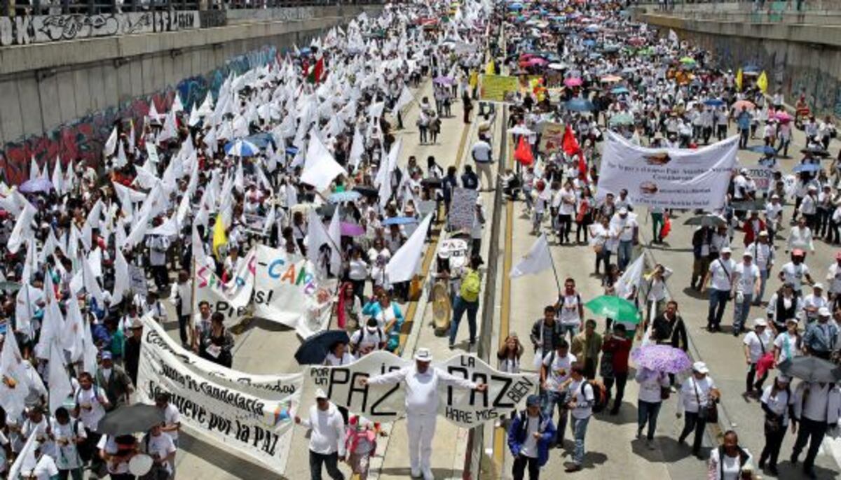Marcha por la Paz: Colombia marcha en solidaridad con las víctimas del ...