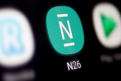 Logo de la app de N26.