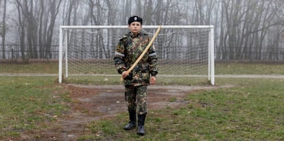 The Wider Image: Away from the World Cup, the secret lives of goalposts