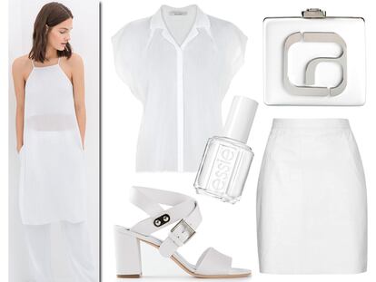 Más de 100 maneras de vestir (de pies a cabeza) de blanco
