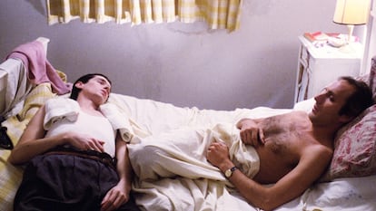 Ein Moment aus „Arrebato“ (1979) von Ivan Zulueta mit Will More und Eusebio Poncela.
