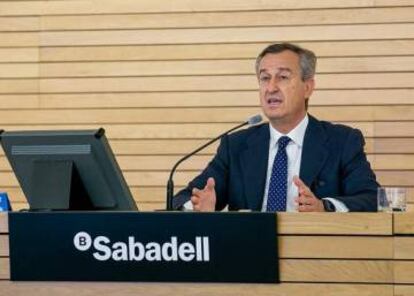 César González-Bueno, consejero delegado de Banco Sabadell