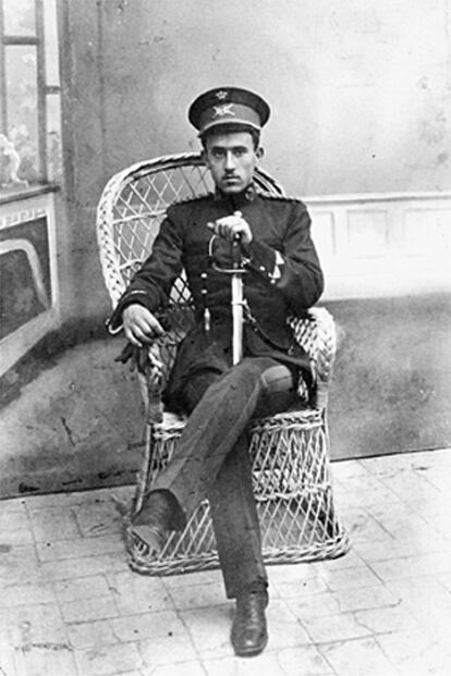 Vicente Rojo, en la Academia de Infantería de Toledo.