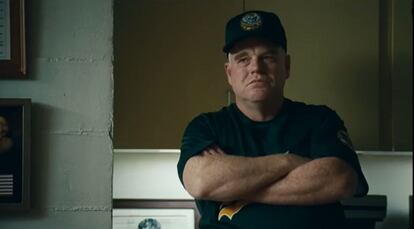 Philip Seymour Hoffman actúa en una película muy diferente sobre el mundo del baseball, 'Moneyball', de 2011.