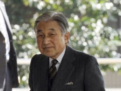 El emperador Akihito.