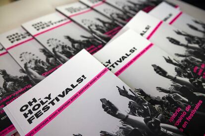 Ejemplares del II Observatorio de Patrocinio de Marcas en Festivales: Oh, Holy Festivals!