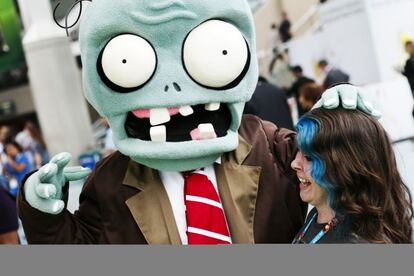 Plants vs Zombies.