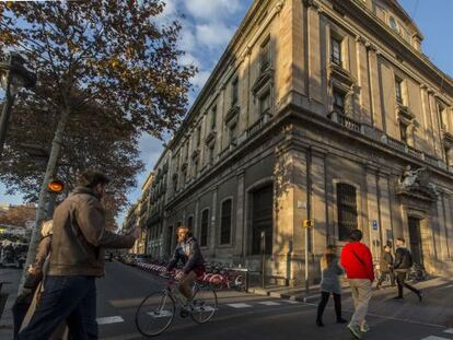 El edificio de la Fundición de Cañones en La Rambla.