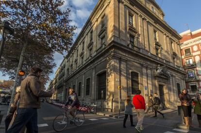 El edificio de la Fundición de Cañones en La Rambla.