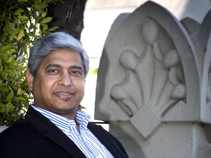 Vikas Swarup, retratado en Barcelona la semana pasada.