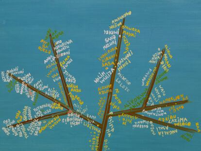 <i>Florecer de primavera</i> (1987), obra del artista holandés René Däniels.