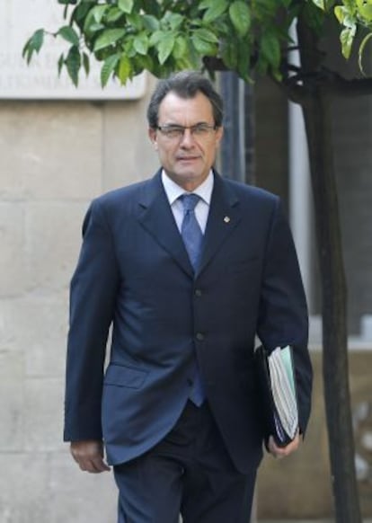 El presidente de la Generalitat, Artur Mas.