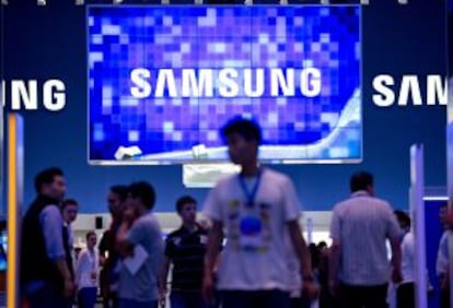 Estand de Samsung en la feria electrónica de Berlín.