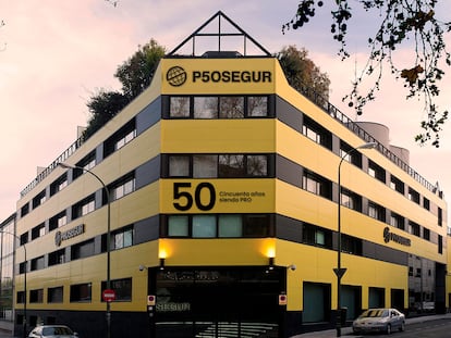 Edificio de Prosegur en la fotografía de la información original.