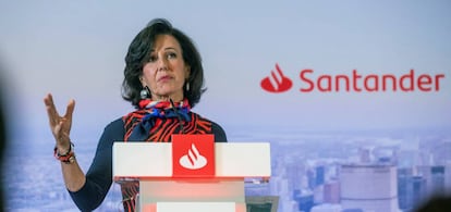 La presidenta del Banco Santander, Ana Botín. EFE/Rodrigo Jiménez/Archivo