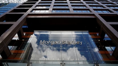 La sede de Morgan Stanley Londres en el centro financiero Canary Wharf de Londres (Reino Unido).