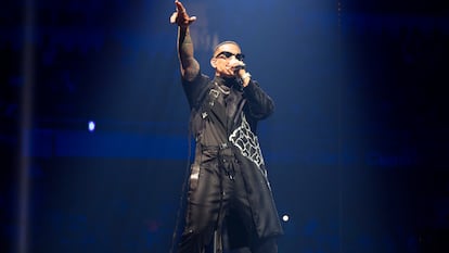 Daddy Yankee performs in concert in San Juan, Puerto Rico, on November 2023.