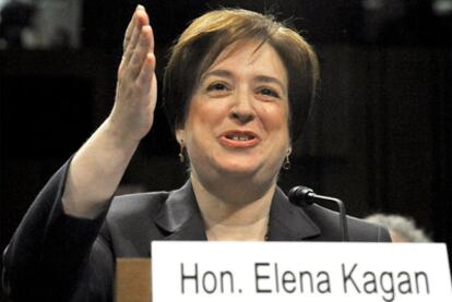 Elena Kagan, nueva juez del Tribunal Supremo, el pasado junio.