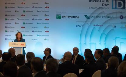 La ministra de Economía, Nadia Calviño, clausura la segunda jornada del Spain Inversors Day.