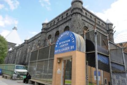 Imagen del Centro de Detención de Baltimore distribuida por la policía.