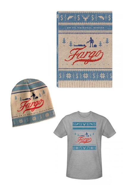 La adaptación televisiva de Fargo ha sabido sacarle partido a su diseño. Si se compra la primera temporada en la web de FX (32 euros) viene con gorrito de regalo. La camiseta se compra aparte y cuesta 20 euros.