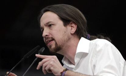 Pablo Iglesias, portavoz de Podemos.