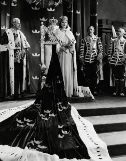 Greta Garbo protagonizando 'La reina Cristina de Suecia'.