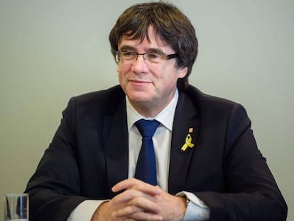 Carles Puigdemont, en una imagen del pasado 18 de abril en Berlín.