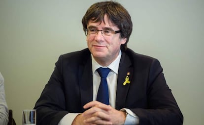 Carles Puigdemont, en una imagen del pasado 18 de abril en Berlín.