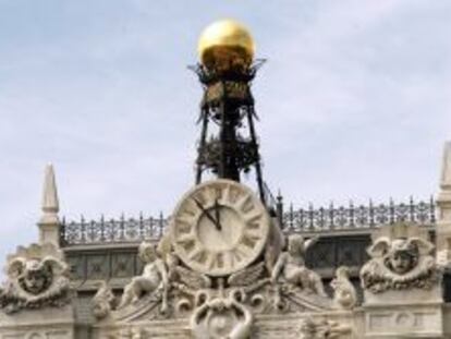 Fachada del Banco de Espa&ntilde;a.