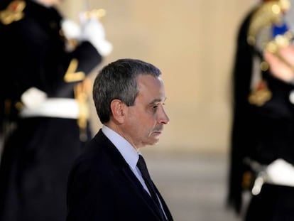 Laurent Stefanini, jefe de protocolo de Francois Hollande, en el palacio del Elíseo en París.