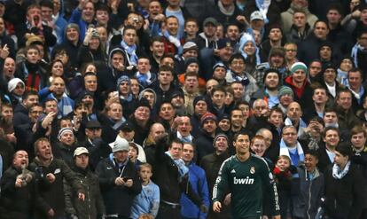 Ronaldo en un momento del partido.