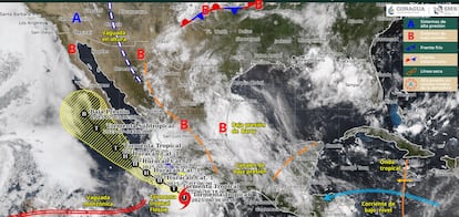 Trayectoria de la tormenta 'Flossie'.