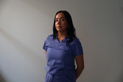 Natalia Duarte, médica en el Hospital Metropolitano Santiago de Tunja, en Boyacá, Colombia.