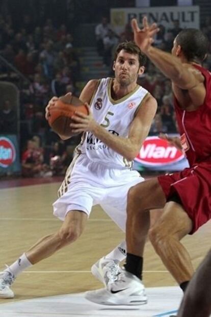 Rudy Fernández, en un momento del partido.