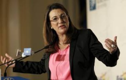 La portavoz del Grupo Socialista del Congreso, la diputada por Valladolid Soraya Rodríguez. EFE/Archivo